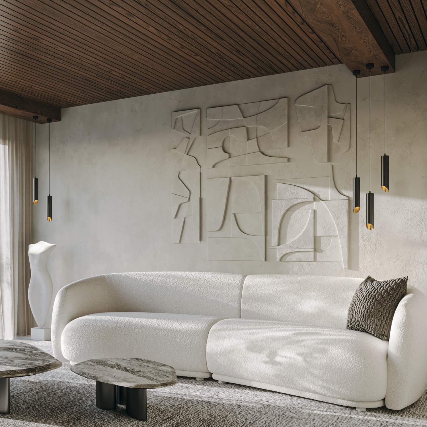 Maytoni Technical Lipari Подвесной светильник цвет: черный P027PL-01B