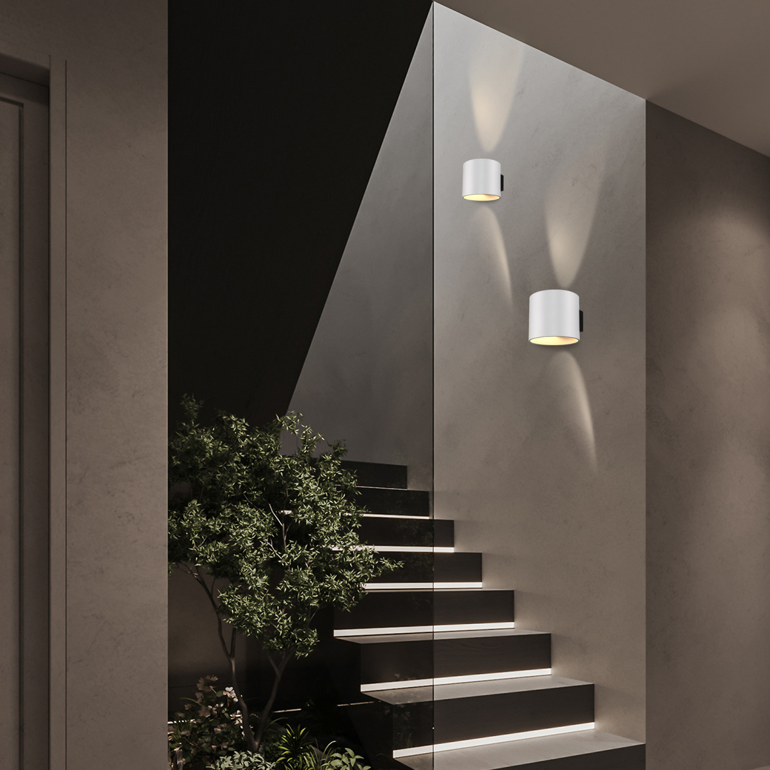 Maytoni Technical Rond Настенный светильник (бра) цвет: белый C066WL-01W