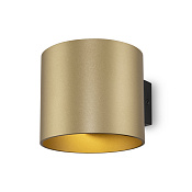 Maytoni Technical Rond Настенный светильник (бра) цвет: матовое золото C066WL-01MG