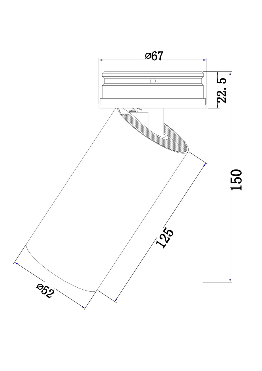 Maytoni Technical FOCUS LED Потолочный светильник цвет: черный C057CL-L12B4K