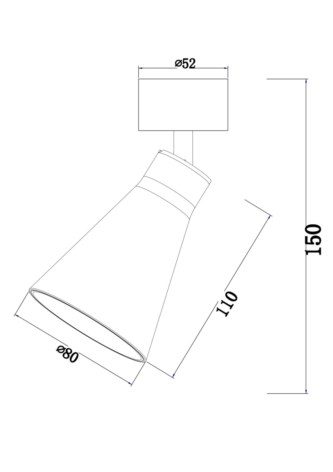 Maytoni Technical Virar Потолочный светильник цвет: матовое золото C061CL-01MG