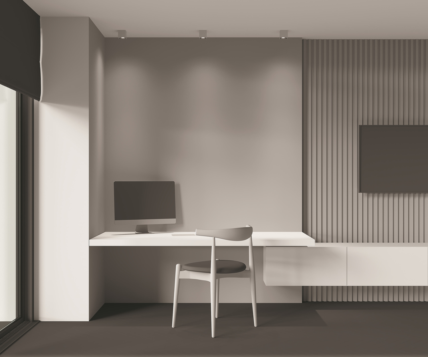 Maytoni Technical Alfa LED Потолочный светильник цвет: бело-черный C065CL-L12W4K