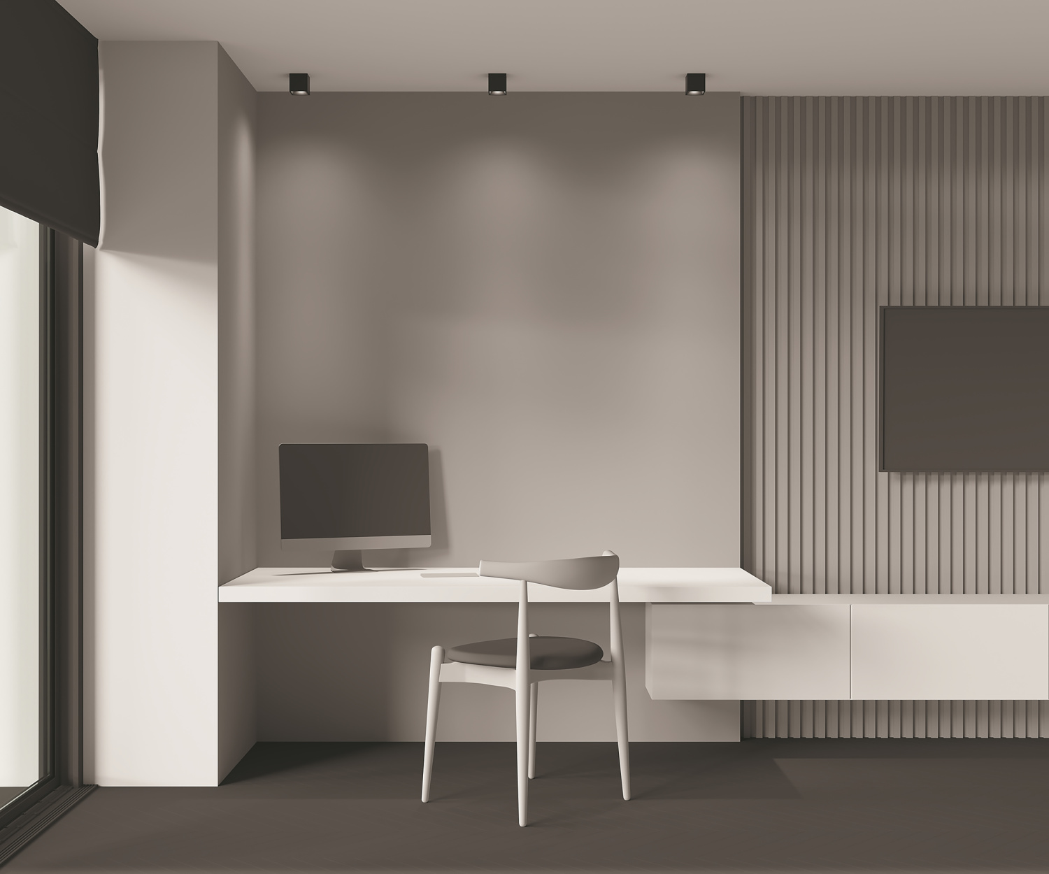 Maytoni Technical Alfa LED Потолочный светильник цвет: черный C065CL-L12B4K