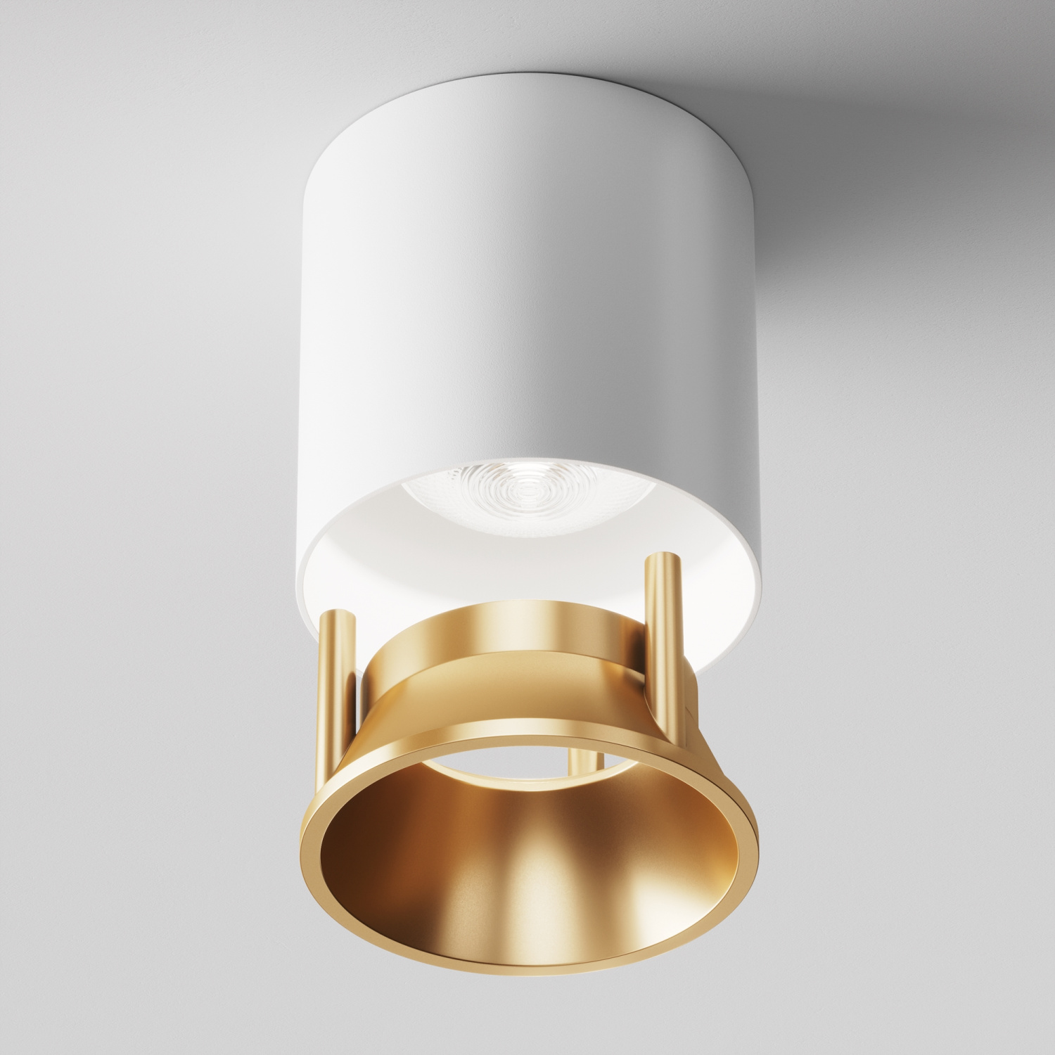 Maytoni Technical Alfa LED Потолочный светильник цвет: бело-черный C064CL-L12W4K