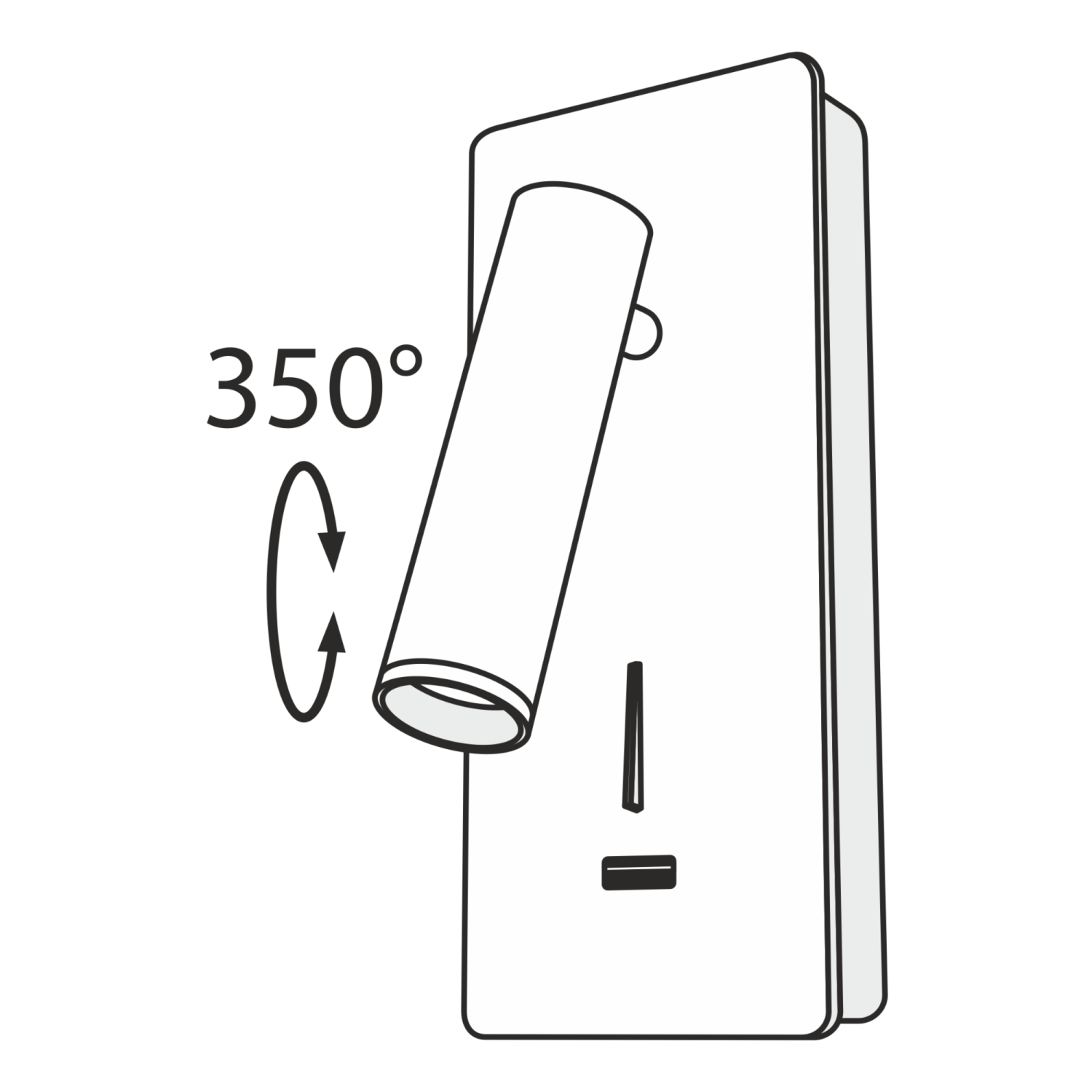 Maytoni Technical Mirax Настенный светильник (бра) цвет: белый C041WL-L3W3K