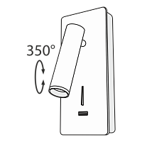 Maytoni Technical Mirax Настенный светильник (бра) цвет: белый C041WL-L3W3K