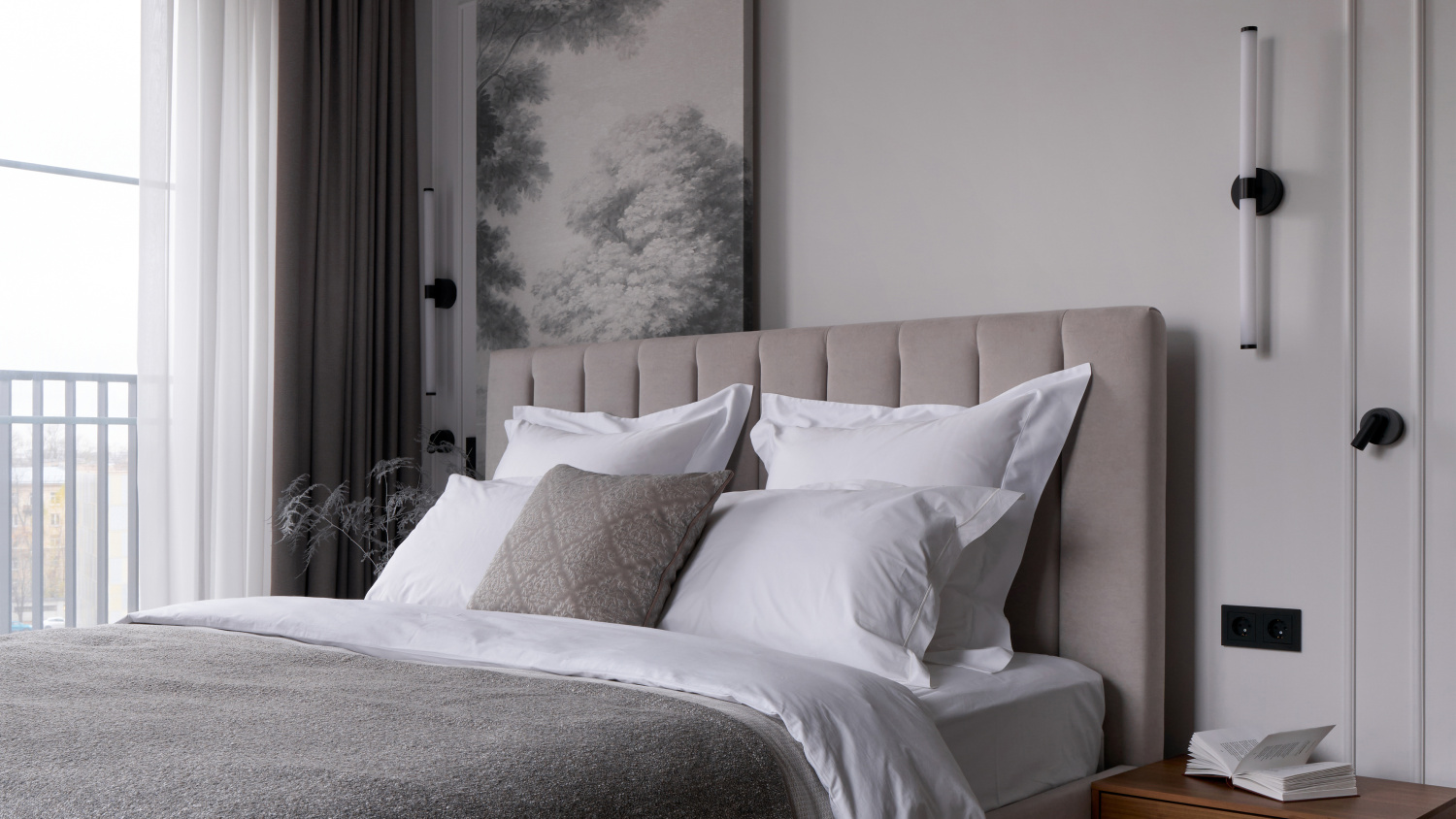 Maytoni Technical Mirax Настенный светильник (бра) цвет: черный C038WL-L3B3K