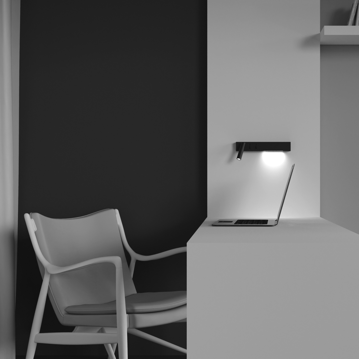 Maytoni Technical Comodo Настенный светильник (бра) цвет: черный C031WL-L8B3K