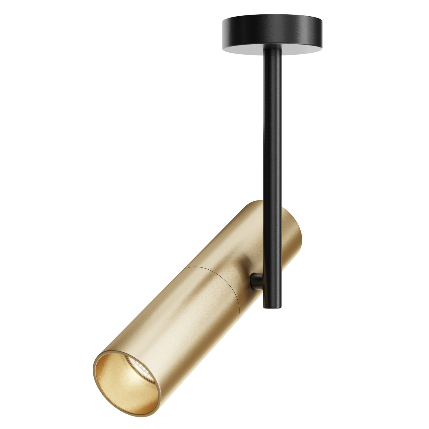 Maytoni Technical Elti Потолочный светильник цвет: черный с золотом C020CL-01GB