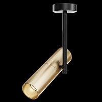 Maytoni Technical Elti Потолочный светильник цвет: черный с золотом C020CL-01GB