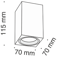 Maytoni Technical Focus Потолочный светильник цвет: черный C011CL-01B