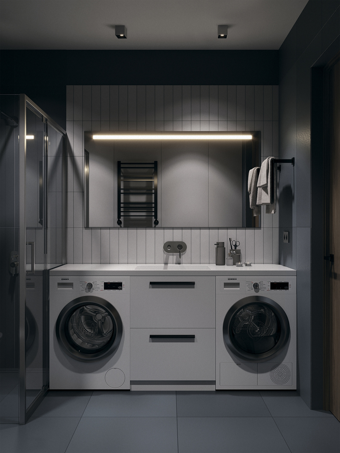 Maytoni Technical Slim Потолочный светильник цвет: белый C015CL-01W