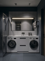 Maytoni Technical Slim Потолочный светильник цвет: белый C015CL-01W