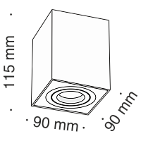 Maytoni Technical Alfa Потолочный светильник цвет: серебро C017CL-01S