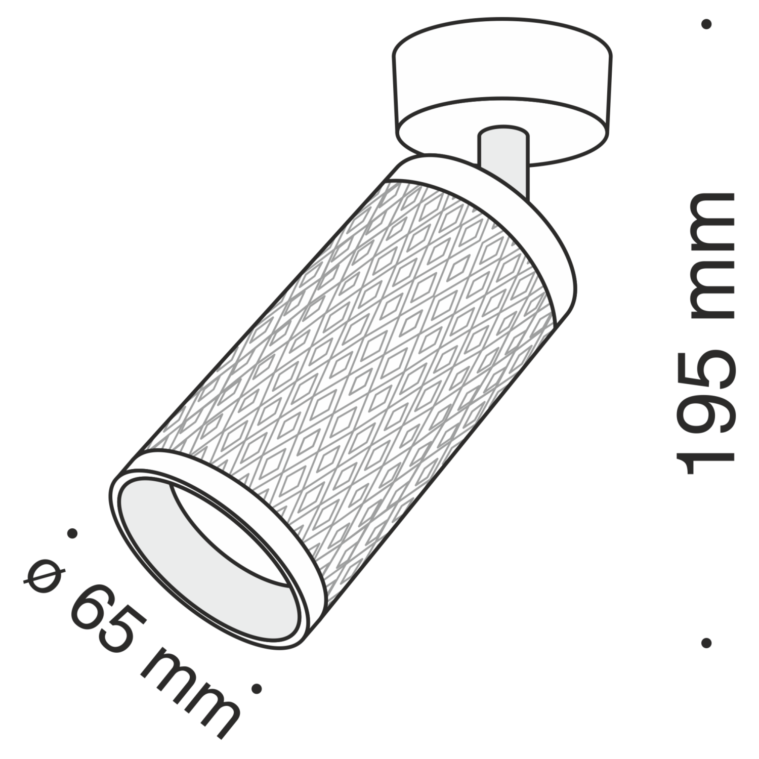 Maytoni Technical Focus Design Потолочный светильник цвет: черный C034CL-01B