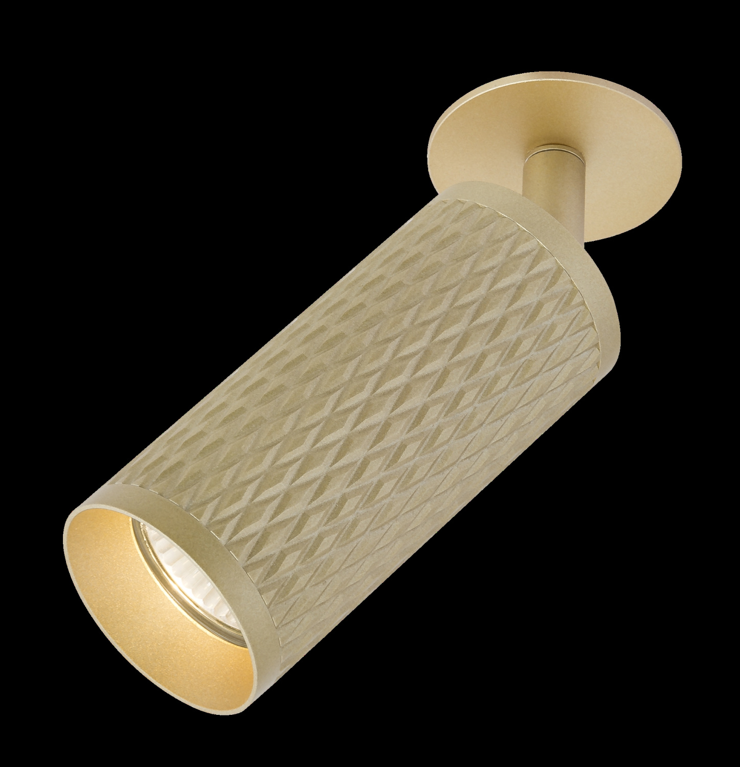 Maytoni Technical Focus Design Встраиваемый светильник цвет: матовое золото C037CL-01G