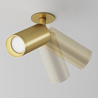 Maytoni Technical Focus Встраиваемый светильник цвет: матовое золото C018CL-01MG