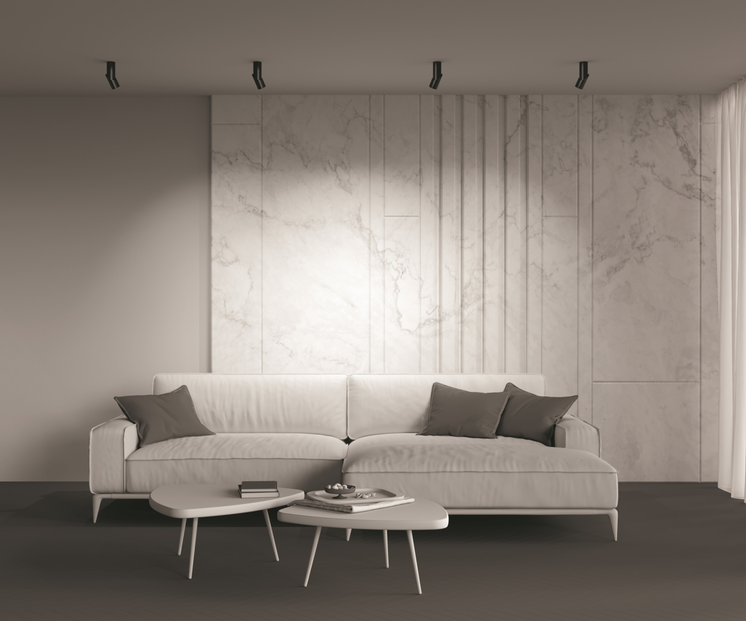 Maytoni Technical Dafne Потолочный светильник цвет: черный C027CL-L10B