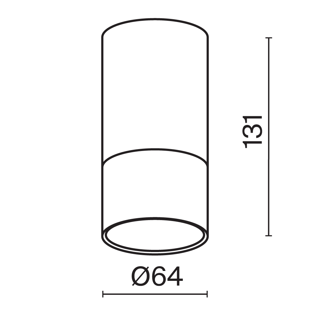Maytoni Technical Pauline Потолочный светильник цвет: черный C007CW-01B