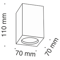 Maytoni Technical Conik gyps Потолочный светильник цвет: белый C005CW-01W