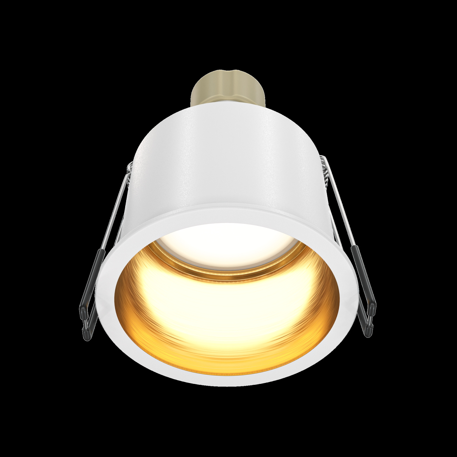 Maytoni Technical Reif Встраиваемый светильник цвет: белый с золотом DL049-01WG