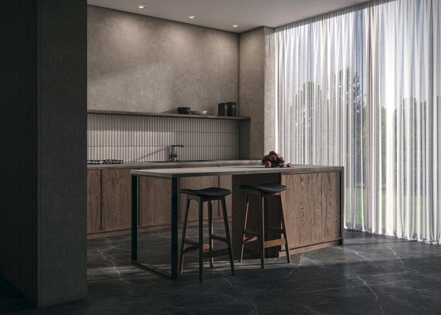 Maytoni Technical Phanton Встраиваемый светильник цвет: черный DL2001-L12B