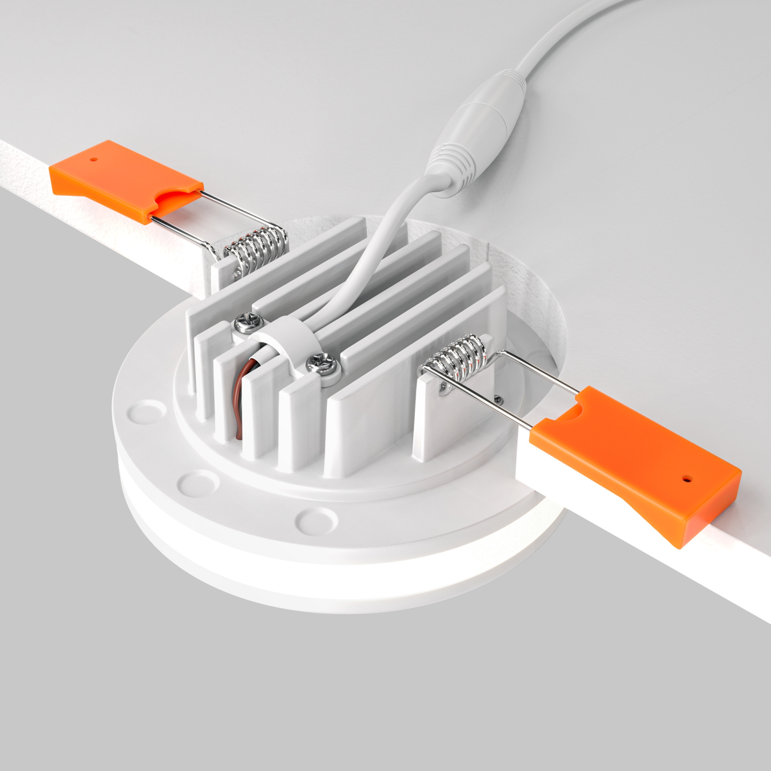 Maytoni Technical Phanton Встраиваемый светильник цвет: белый DL2001-L7W4K