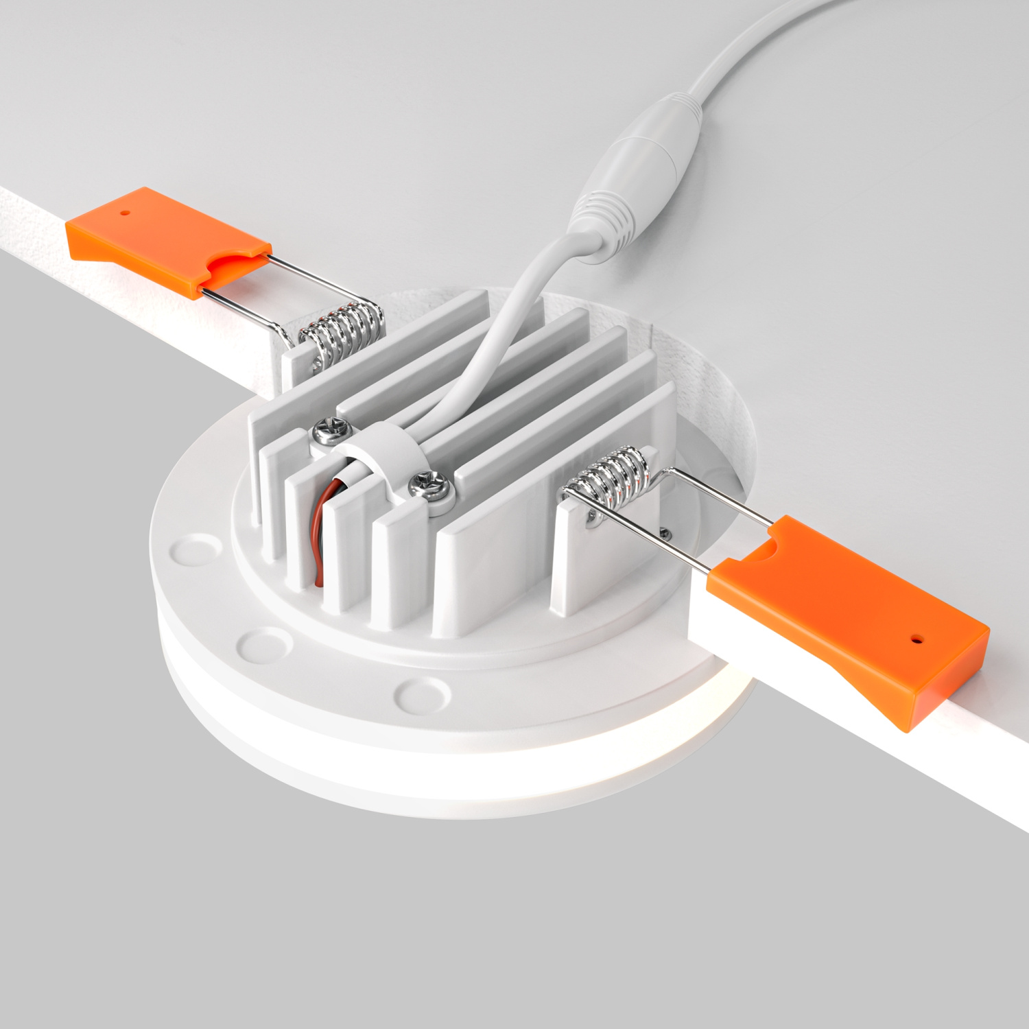 Maytoni Technical Phanton Встраиваемый светильник цвет: белый DL2001-L7W