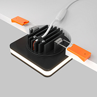 Maytoni Technical Phanton Встраиваемый светильник цвет: черный DL2001-L7B