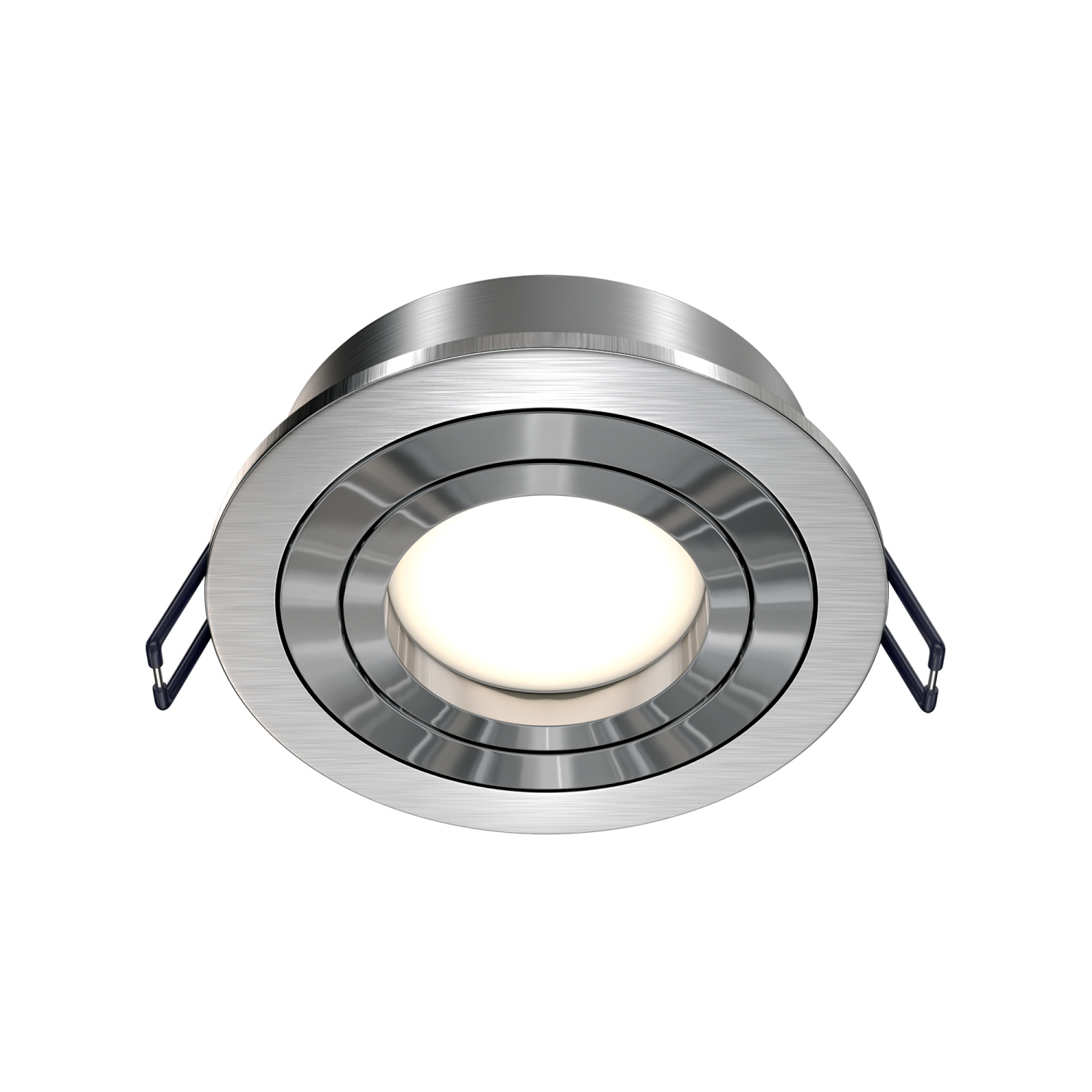 Maytoni Technical Atom Встраиваемый светильник цвет: серебро DL023-2-01S