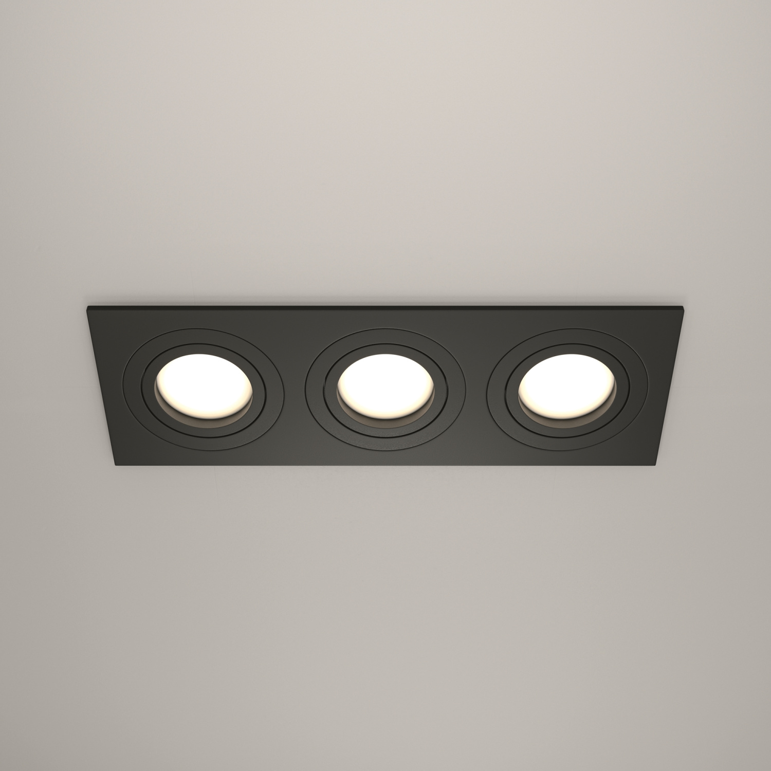 Maytoni Technical Atom Встраиваемый светильник цвет: черный DL024-2-03B