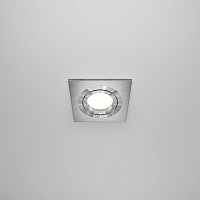 Maytoni Technical Atom Встраиваемый светильник цвет: серебро DL024-2-01S