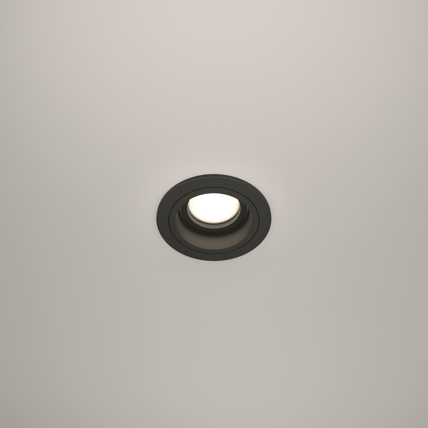 Maytoni Technical Atom Встраиваемый светильник цвет: черный DL025-2-01B