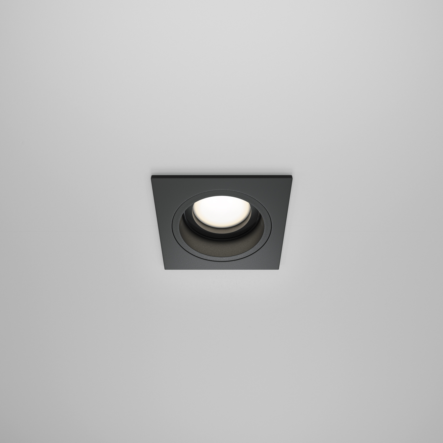 Maytoni Technical Atom Встраиваемый светильник цвет: черный DL026-2-01B