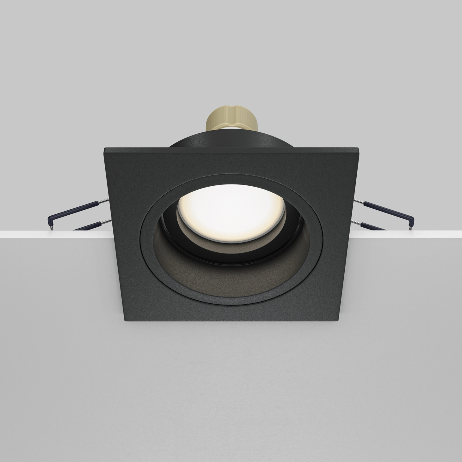 Maytoni Technical Atom Встраиваемый светильник цвет: черный DL026-2-01B