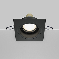 Maytoni Technical Atom Встраиваемый светильник цвет: черный DL026-2-01B