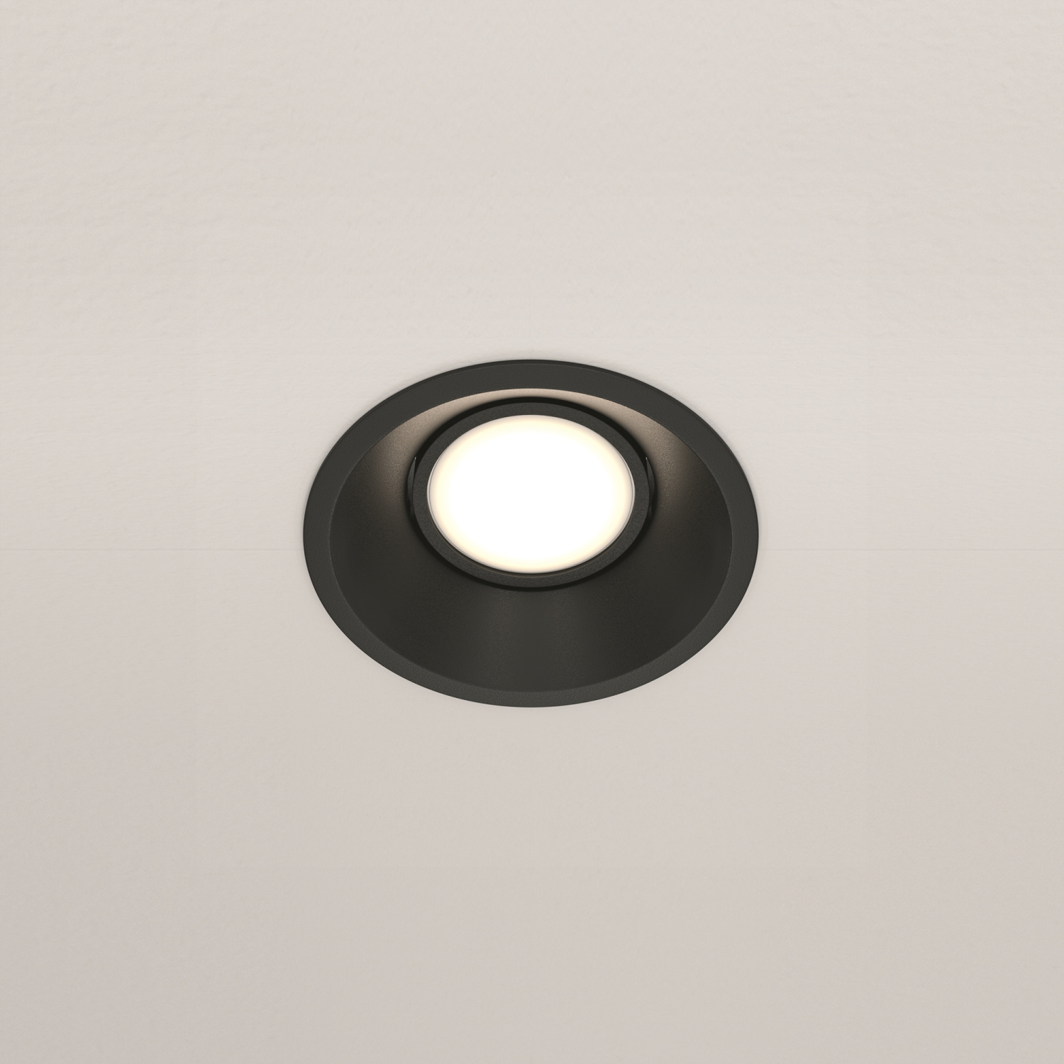 Maytoni Technical Dot Встраиваемый светильник цвет: черный DL028-2-01B