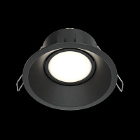 Maytoni Technical Dot Встраиваемый светильник цвет: черный DL028-2-01B