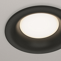 Maytoni Technical Slim Встраиваемый светильник цвет: черный DL027-2-01B