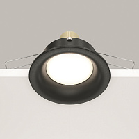 Maytoni Technical Slim Встраиваемый светильник цвет: черный DL027-2-01B