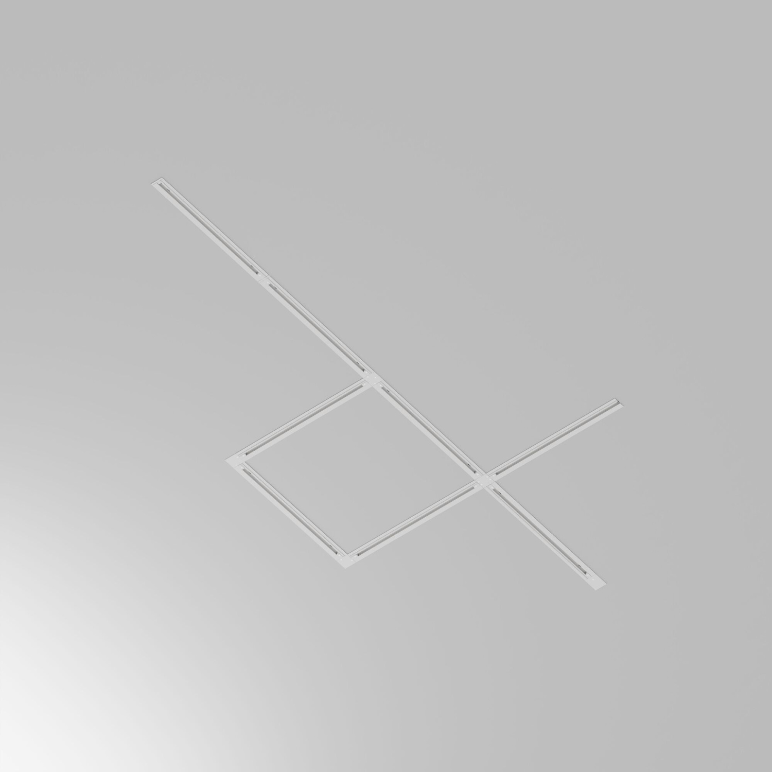 Maytoni Technical Busbar trunkings Unity Шинопровод встраиваемый цвет: белый TRX004-112W