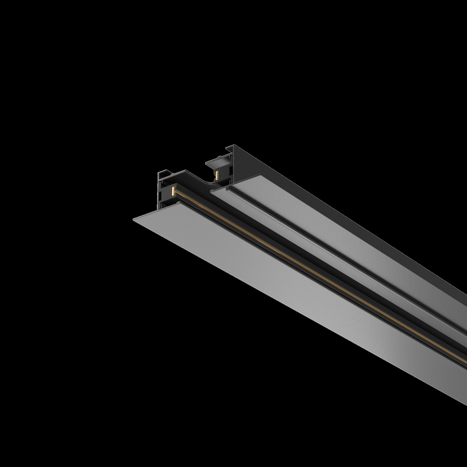 Maytoni Technical Busbar trunkings Unity Шинопровод встраиваемый цвет: черный TRX004-112B