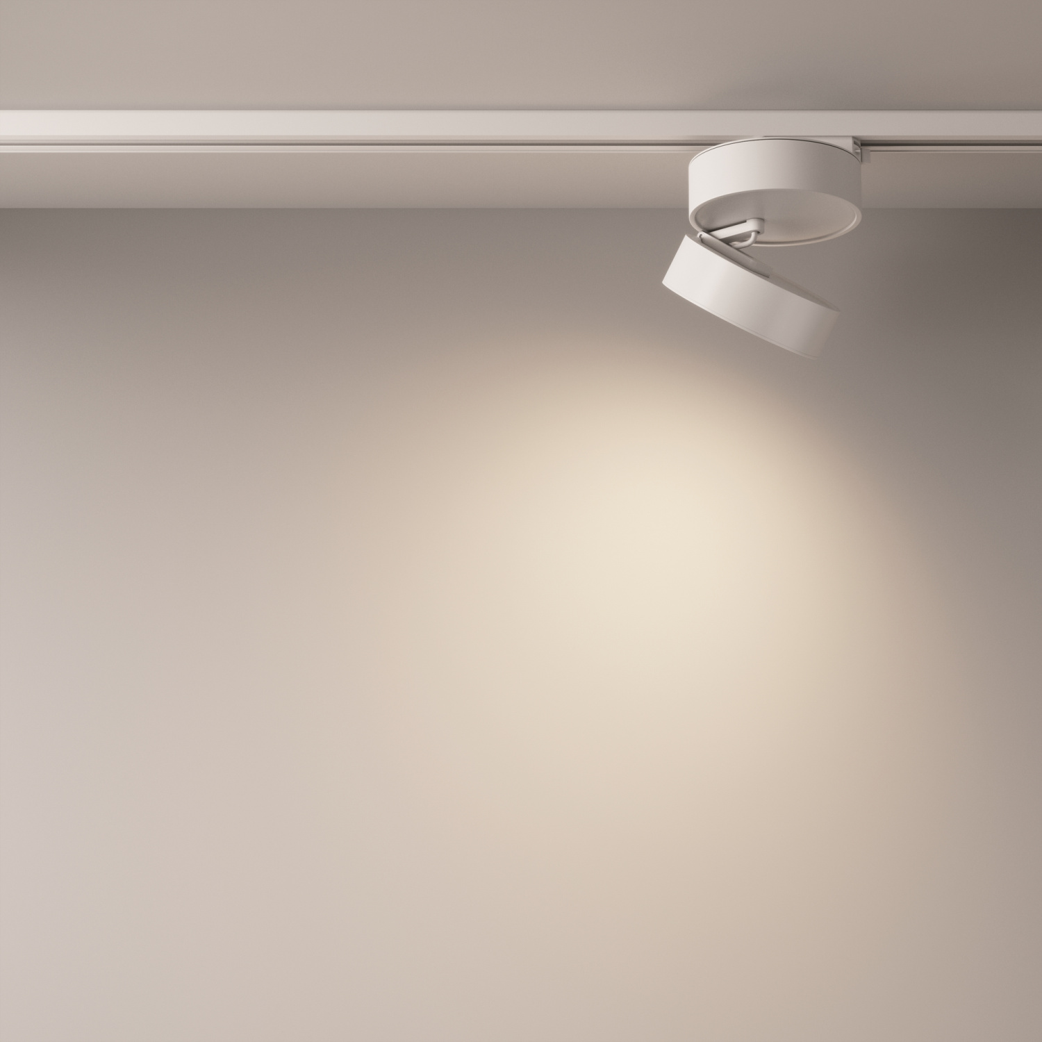 Maytoni Technical ONDA Трековый светильник цвет: белый TR007-1-18W3K-W4K