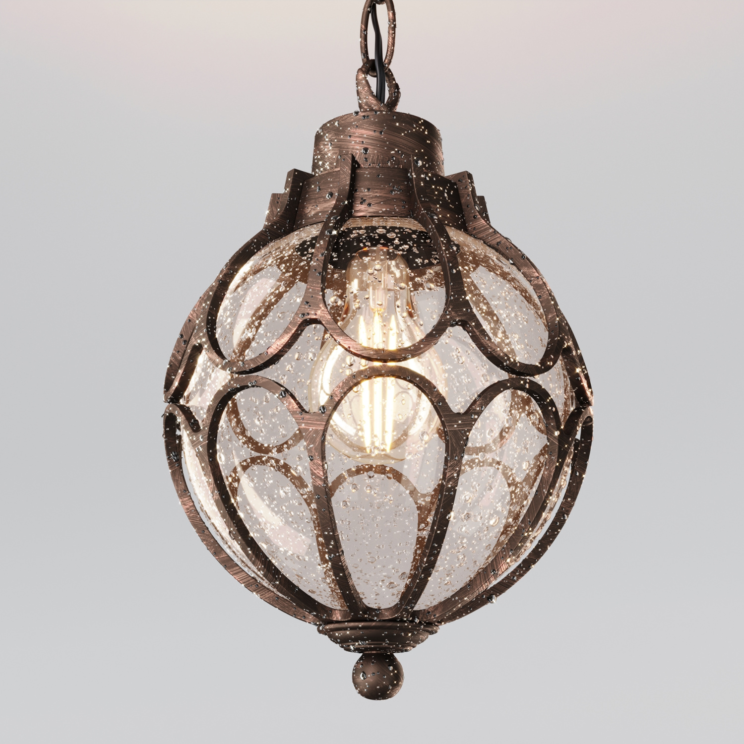 Maytoni Outdoor Via Подвесной светильник цвет: золото антик O024PL-01G