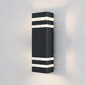 Maytoni Outdoor Unter den Linden Настенный светильник (бра) цвет: черный O578WL-02B