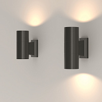 Maytoni Outdoor Bowery Настенный светильник (бра) цвет: черный O574WL-01B