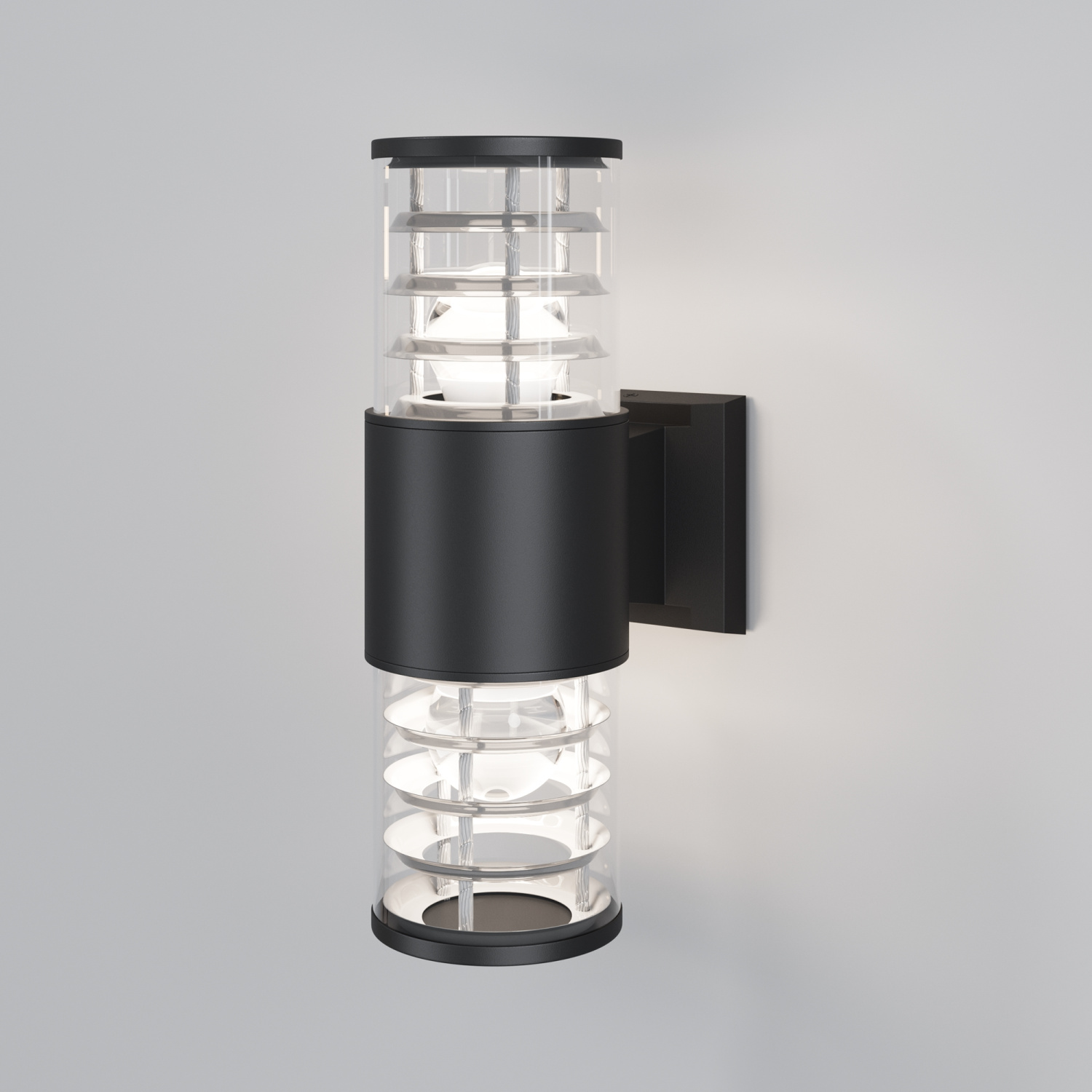 Maytoni Outdoor Bronx Настенный светильник (бра) цвет: черный O576WL-02B