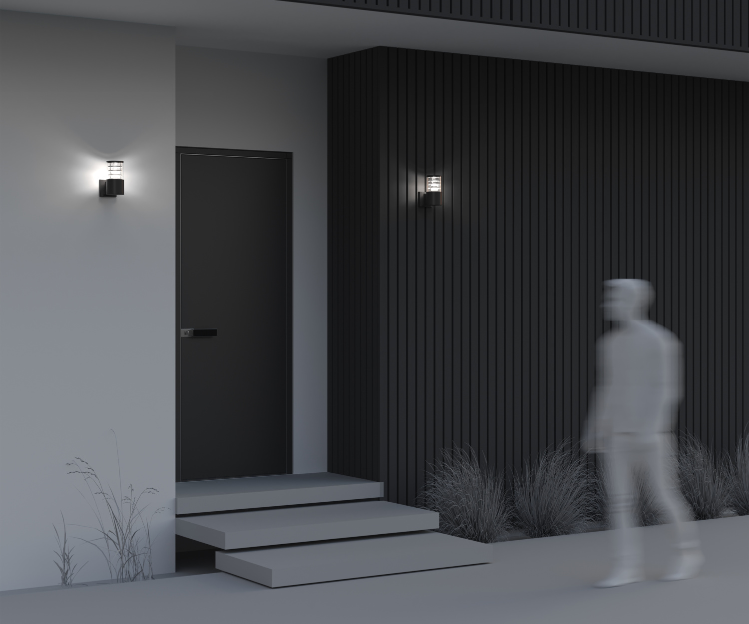 Maytoni Outdoor Bronx Настенный светильник (бра) цвет: черный O576WL-01B