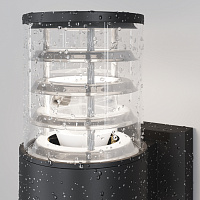 Maytoni Outdoor Bronx Настенный светильник (бра) цвет: черный O576WL-01B