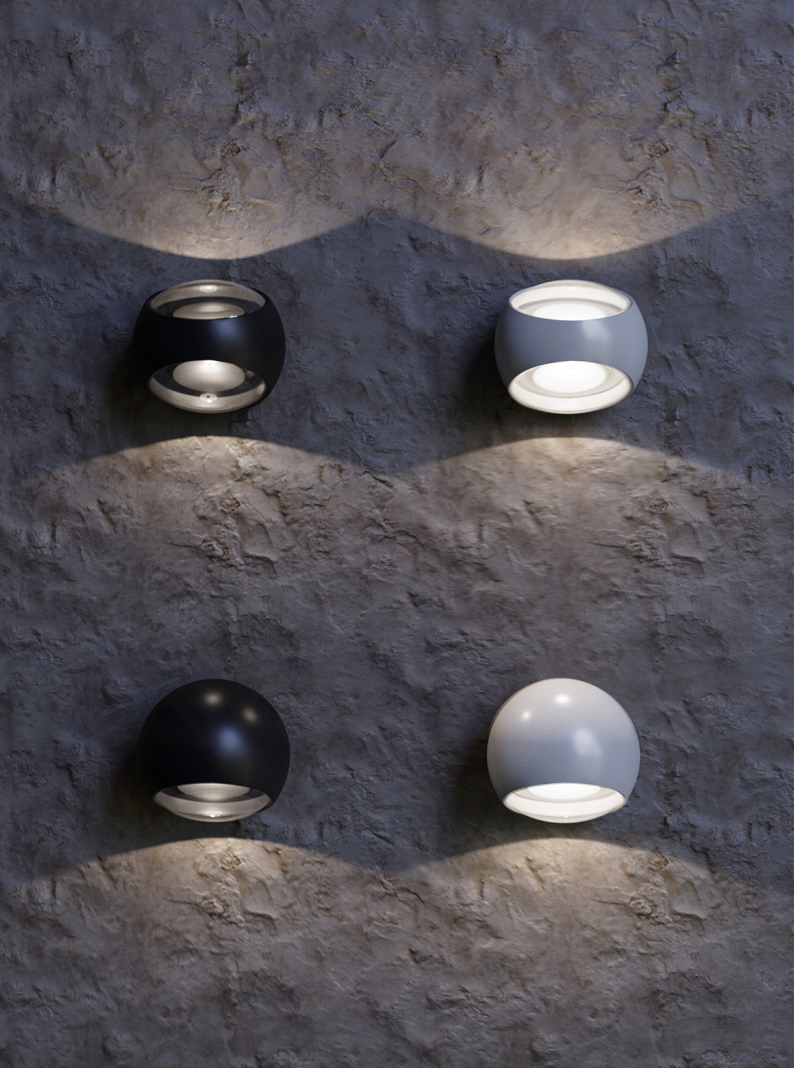 Maytoni Outdoor Stream Настенный светильник (бра) цвет: черный O032WL-L6B3K